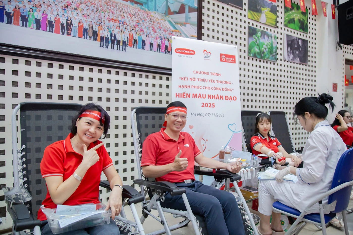 Dai-ichi Life Việt Nam triển khai Chương trình Hiến máu nhân đạo 2025 tại TP.Hà Nội